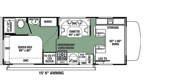  Class C Gas Motorhome