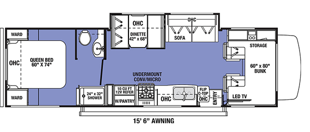  Class C Gas Motorhome