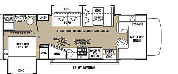  Class C Gas Motorhome