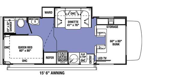  Class C Gas Motorhome