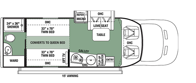  Class C Gas Motorhome